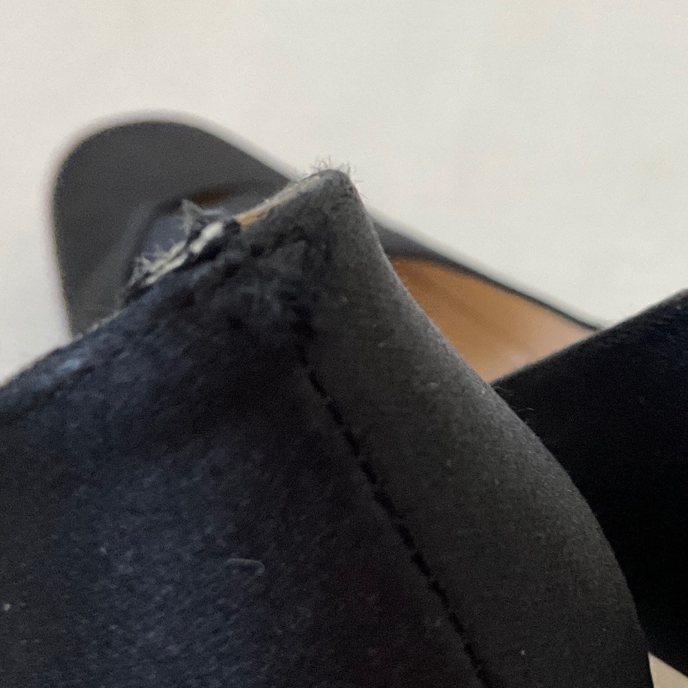 GUCCI Satin Pumps Heels Black Size 9.5 - Picture 11 of 16